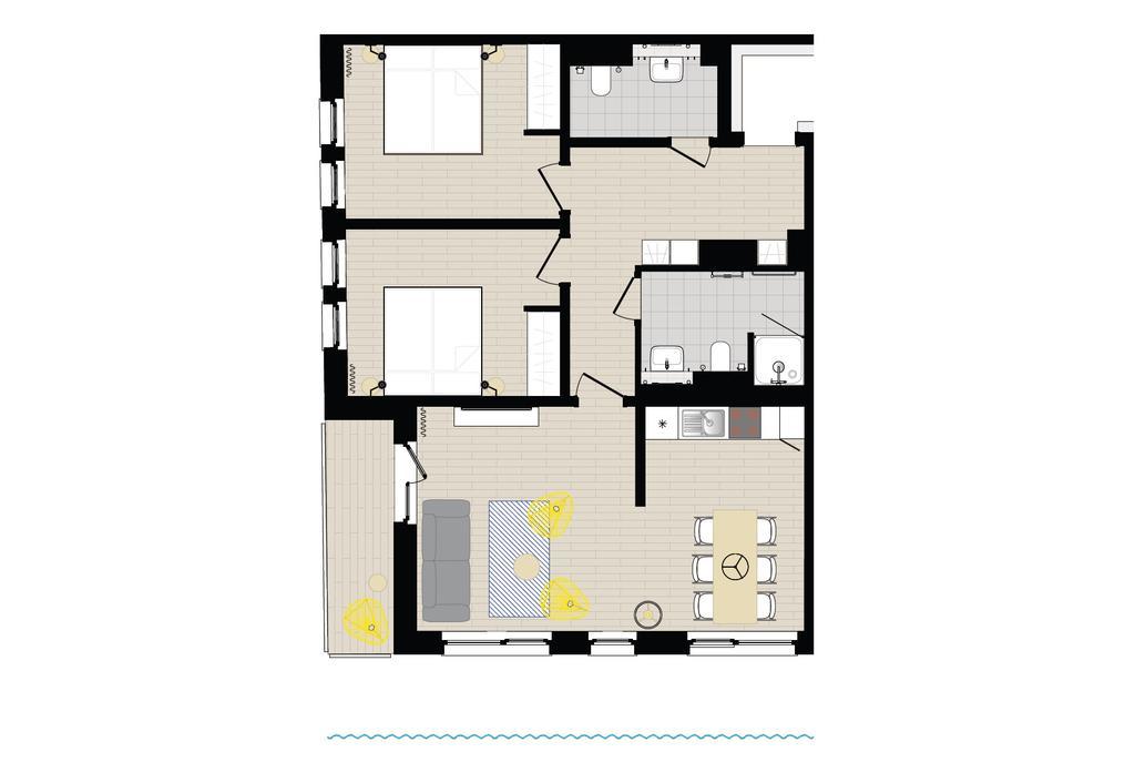 Hafenapartments Warnemuende Rostock Esterno foto